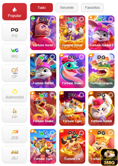 Experiência de Jogos 288q.com