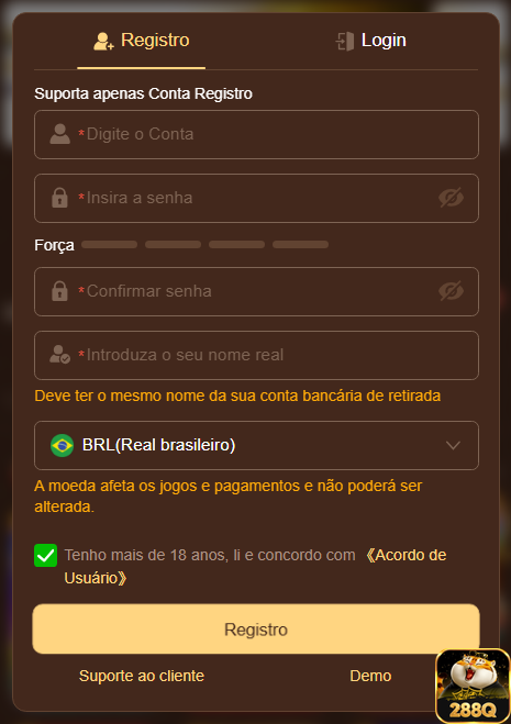 Recompensas VIP 288q.com